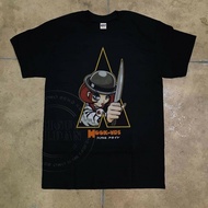 VTG 90s Hook Ups Assassin s Skateboard anime Decal t-shirt reprint