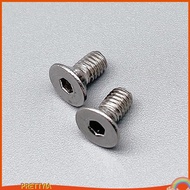 [PrettyiaSG] 2pcs Bicycle Derailleur Bolts, Bicycle Component, Easy to Install Derailleur Hanger Bol