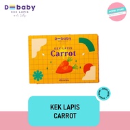 DE'BABY Kek Lapis Carrot Baby Snack 180g 10m+