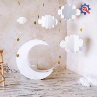 [GEX] 16Pcs 3D Cloud Decorations White Hanging Clouds For Ceiling Cloud Party Decorations Cloud Orna