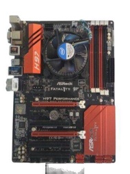 เมนบอร์ดและ MAINBOARD พร้อม CPU i7-4770- i5-4570-i3-4130+พัดลม+เมนบอร์ด H97-HD3- H97 Performance SOC