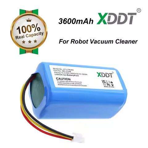 3600mAh Battery For Liectroux MD-C30B REDMOND REB-R650S Blaupunkt D071-INR-CH-4S1P 6.60.40.02-0