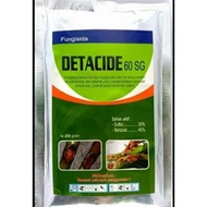 Fungisida DETACIDE 60SG 250gr sulfur &amp; benzoat