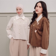 ATKEY - Maple Jacket | Sequin Jacket Timeless Long SleeveWanita