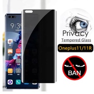 Full Cover Private Tempered Glass For Oneplus 11 11R Oneplus12 12R Anti spy Screen Protector For Oneplus11R 1+11 Privacy Glass