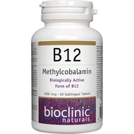 Bioclinic Naturals - B12 Methylcobalamin 1000 mcg 60 los