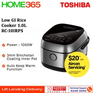 (PRE-ORDER) Toshiba Low GI Rice Cooker 1.0L RC-10IRPS