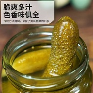 Russian Style Canned Russian Lactoferrin 330g Small Sour Cucumber Western Food Pickled Cucumber Inst