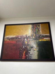 Ikea 品味大掛畫 painting ~115x95 cm 