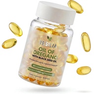 ResiliaSeedOil6000mgSoftgels–OrganicOilofOreganoCapsulesforImmune&DigestiveSupport–Non-GMO,Gluten-Fr
