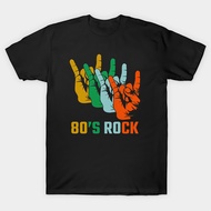 80's rock music eighties music t-shirt