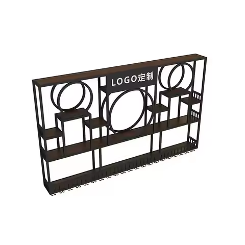 Vertical Display Bar Liquor Bottle Wall Black Commercial Liquor Bar Shelves Home Vino Drink Porta Bo