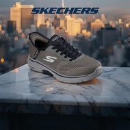 Skechers สเก็ตเชอร์ส รองเท้าผู้ชาย Men GOwalk 7 GOwalk Shoes - 216648-BRN - Air-Cooled Memory Foam
