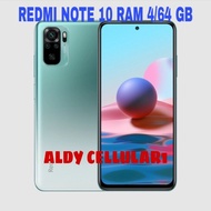 HP XIAOMI REDMI NOTE 10 RAM 4 GB INTERNAL 64 GB GARANSI RESMI