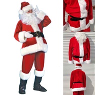 Santa Claus Costume for Men Christmas Santa Costume Adult Santa Suit Professional Santa Outfit Cospl