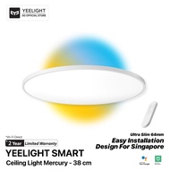 Yeelight Smart Ceiling Light Mercury C380 38 cm, Google Home, Amazon Alexa