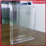 [Flowerhxy1] Outdoor Brochure Holder A5 Real Estate Brochure Box for Maps Store Pamphlets