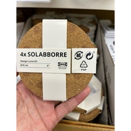 Super Daigou-Cork Coaster 4pcs Pack Beverage Coaster/Insulation Pad/Cork Pad/Coaster/Potted Plant Pa