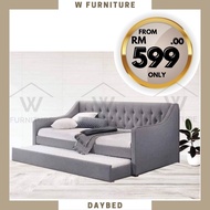WFurniture Pull Out Sofa Bed/Daybed/Day Bed/Twin Bed/Single Bed/Katil Single