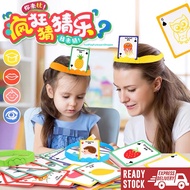 [Ready Stock] 113 in 1 You Act I Guess What Am I Guess Let's Guess Family Fun Interactive Party Boar