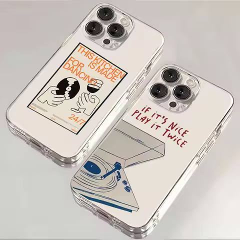 Music Play It Twice Phone Case for Infinix itel A90 Note GT 50s 40 30i 12 11 10 Zero 30 20 Smart 10