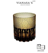 其他品牌 - VIANASA'S輝光之辰復古高檔水晶手工江戶切子酒杯威士卡杯情人節送禮