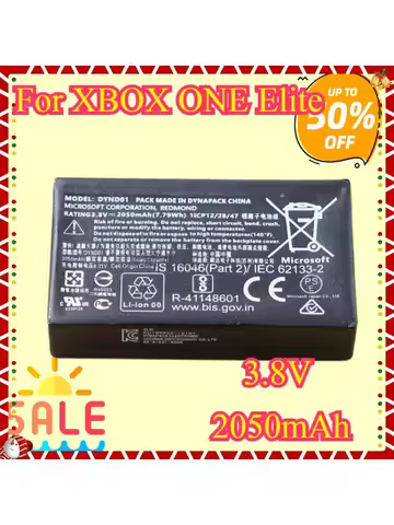 New High Quality Internal Replaceable Battery 3.8V 2050mAh Charging Battery for XBOX ONE Elite 2