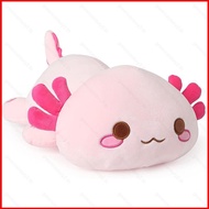 GC Axolotl Plushie Cute Cartoon Cotton Companion Doll Soft Pillow