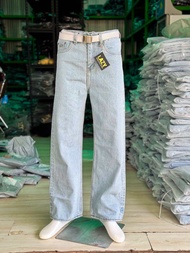 มาใหม่🔥 กางเกงยีนส์บลู LAZY 14/15ออนซ์ โคตรเท่🫵🏻✨