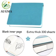 AUGMA Sketchbook, A4/A5/A6 330 Sheets Writing Blank Notepad, Business Notebook Blank Inner Pages Sup
