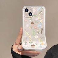 1pc Simple Stand Soft Silicone Phone Case Compatible With IPhone Apple 16/16 Plus/16 Pro/16 Pro Max/