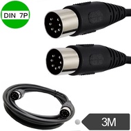 7 Pin Din Midi Cable 7PIN DIN Male to Male Controller Interface Cable,3m