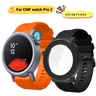 CMF watch pro 2 strap Silicone strap Sports wristband CMF watch pro 2 case Screen protector