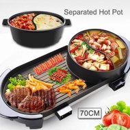 BBQ GRILL LONG WITH POT