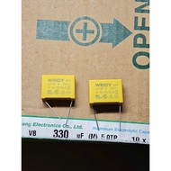 MKP power filter capacitor, X2 capacitor 1uF 105J 105 WEIDY 100% new