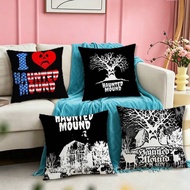 S-Sematary Haunted Mound Harold USA Square Double-Sided printed Pillow Case Bedroom Bedside Pillow S