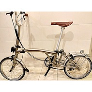 3 Sixty Folding Bike Limited Edition (Titanium Color) - Brompton