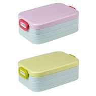 [Netherlands Mepal] Colorful Series Separated Square Lunch Box M Total 2 Colors &lt; WUZ House-Taipei &gt; Mepal Camping