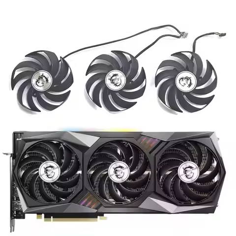 For MSI GeForce RTX 3060 3070 3080 3090 3060Ti 3070TI Gaming X Triple Graphics Card 90MM PLD09210B12