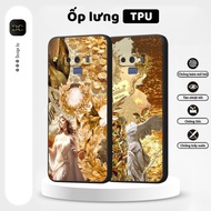 Samsung Note 9 case with Goddess, laurel wreath, luck