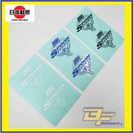 Sticker Spoon Sport Thunderhill 25HR Race Sticker JDM Spoon Sport