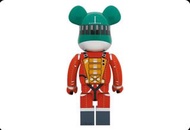 Bearbrick 2001: a space odyssey Space Suit Green Helmet & Orange Suit 1000%