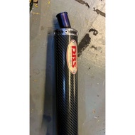 Exhaust DBS Carbon Tail Pipe Titanium For All 2Tak Motorcycle Like A kawasaki ninja 150R Ninja RR Ni