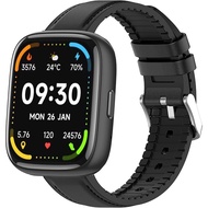 IDW17, IDW20, IDW21, IDW23, IDW25, IDW26 Smart Watch Band, 22mm Leather Silicone Breathable Replacem