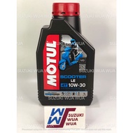 MESIN MOTUL SCOOTER ENGINE OIL LE 1 LITER 10W30