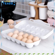 TEASG Egg Storage Box, Colorful Acrylic Egg Tray Holder, Portable Anti Drop Egg Tray egg
