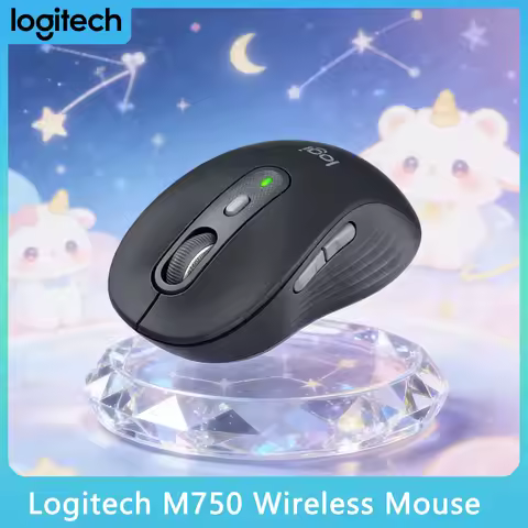 Wireless Logitech M750 Mouse Fast Response for Office Tasks