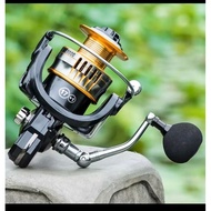 Exori Fishing - Spinning Reel 17+1Bb Fbe 2000-7000 Spool Metal Drag 8-10 Kg One Way