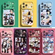 Akaza Attack Demon Slayer Cartoon Anime Shockproof Soft Phone Case for iPhone 17 Pro iPhone 17 Pro M