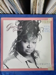 LPBOX 24 : GWEN GUTHRIE : LIFELINE : แผ่นต้นฉบับเดิม แผ่นเสียง vinyl Lp 33rpm 12"สภาพกำลังฟังได้ดีได